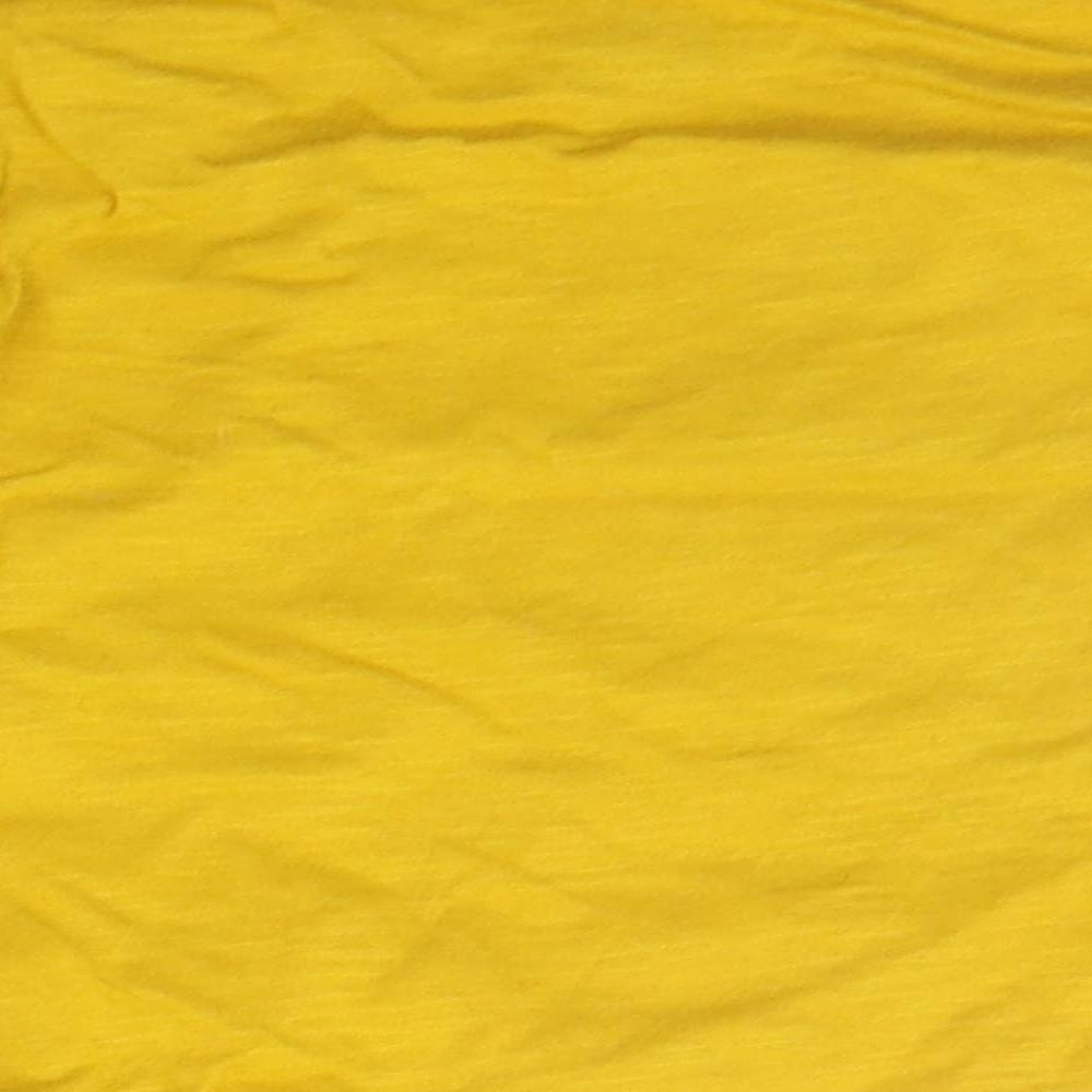 Primark Girls Yellow Geometric Basic T-Shirt Size 12-18 Months - MICKEY MOUSE