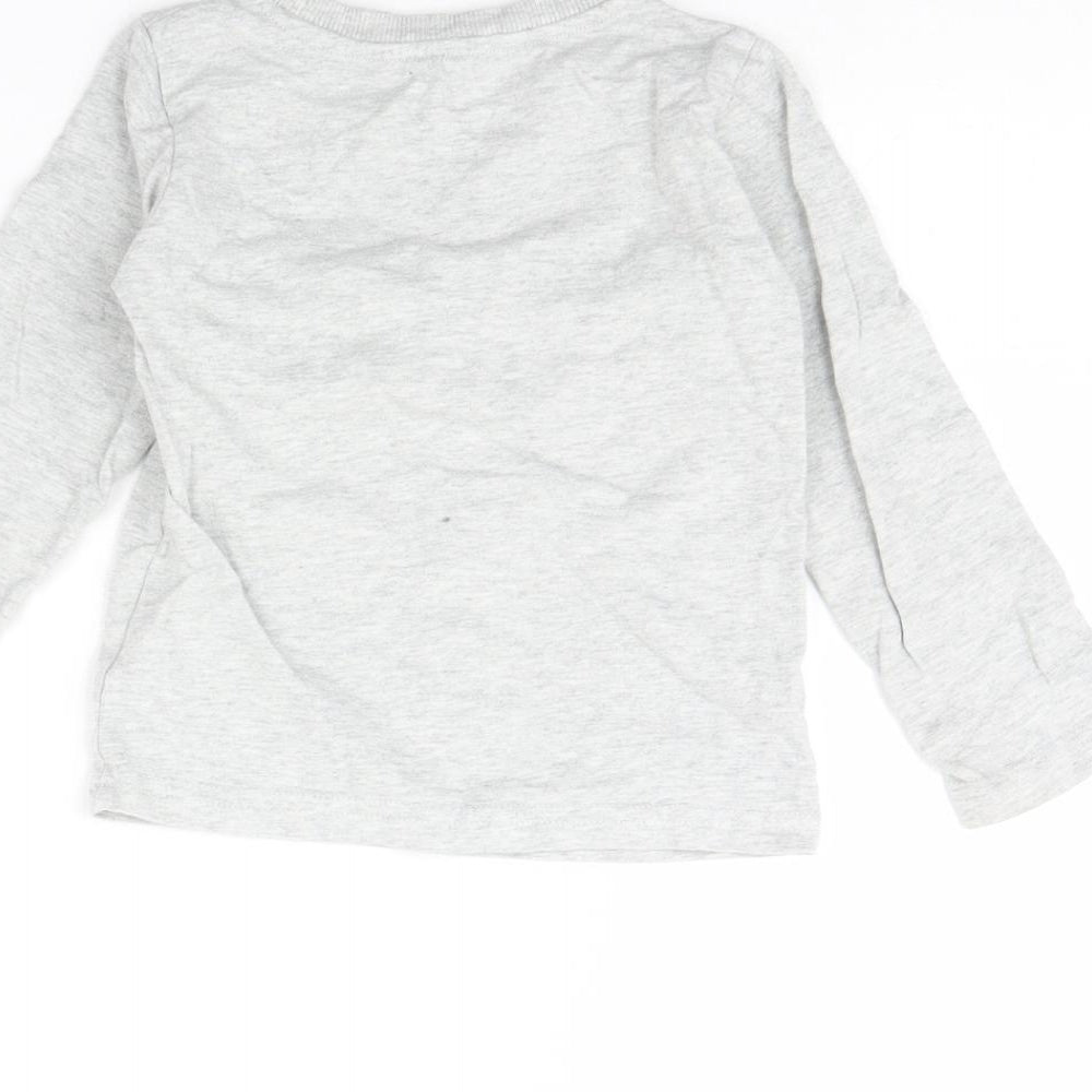 NEXT Boys Grey Pullover Jumper Size 3 Years - Chill