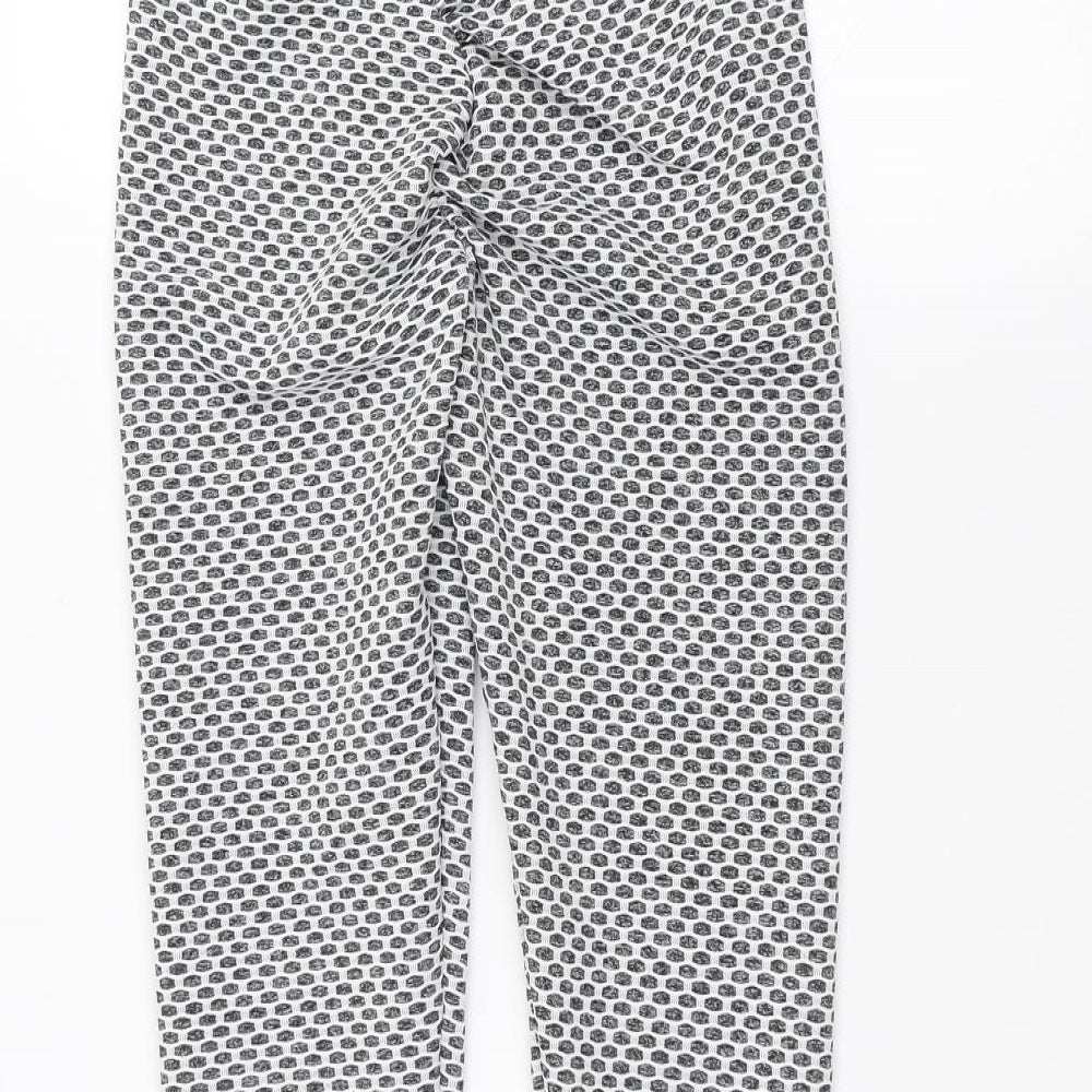Preworn Womens White Jogger Leggings Size S L25 in
