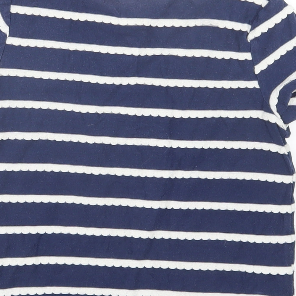 F&F Girls Blue Basic T-Shirt Size 7-8 Years