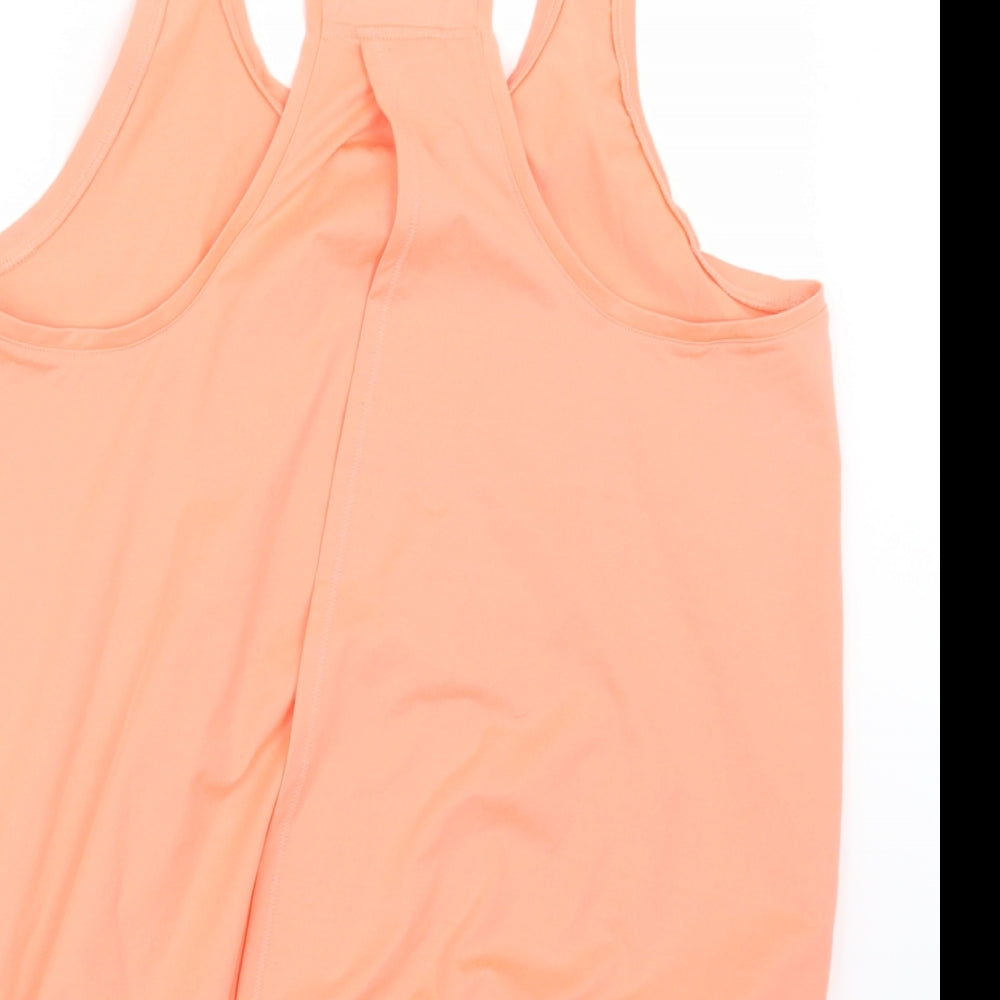 NEXT Womens Orange Basic Tank Size 10