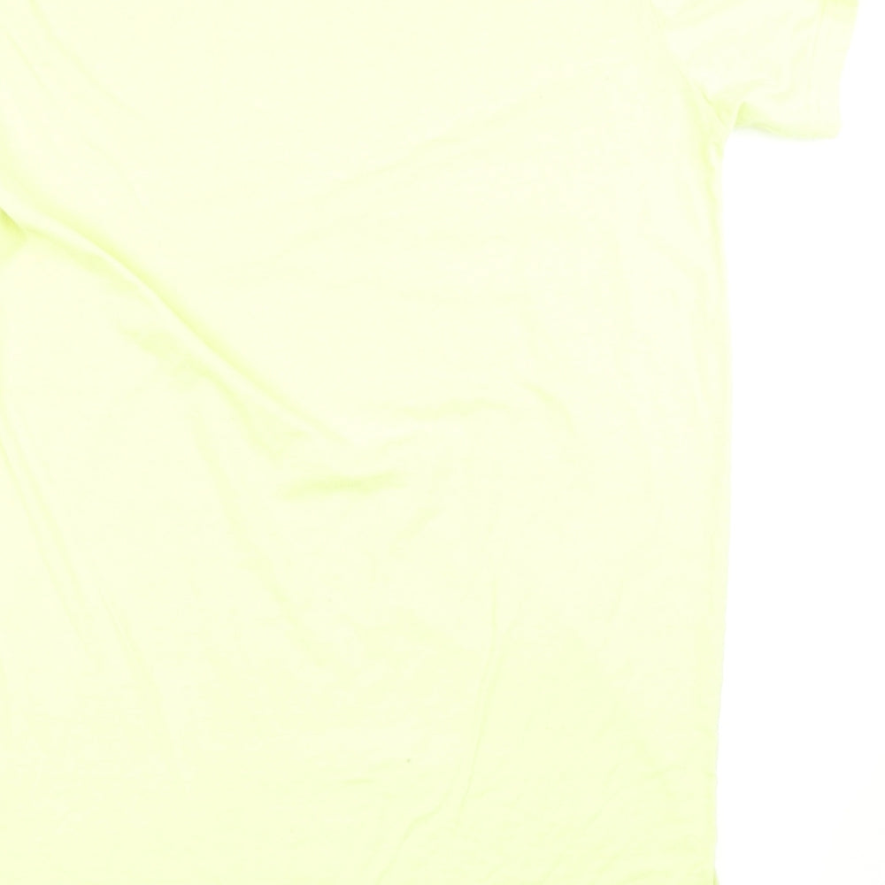 Missguided Womens Yellow T-Shirt Dress Size 12