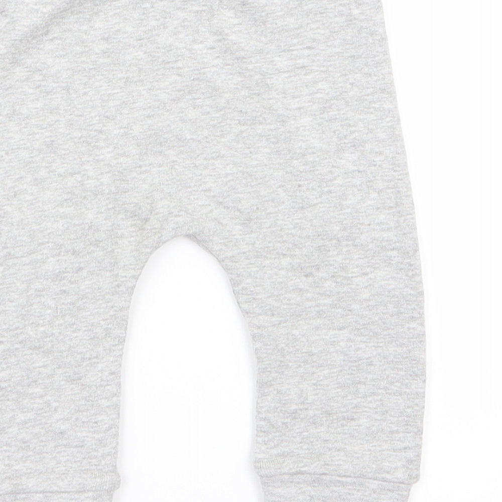 Matalan Girls Grey Jogger Trousers Size 3-6 Months - leggings