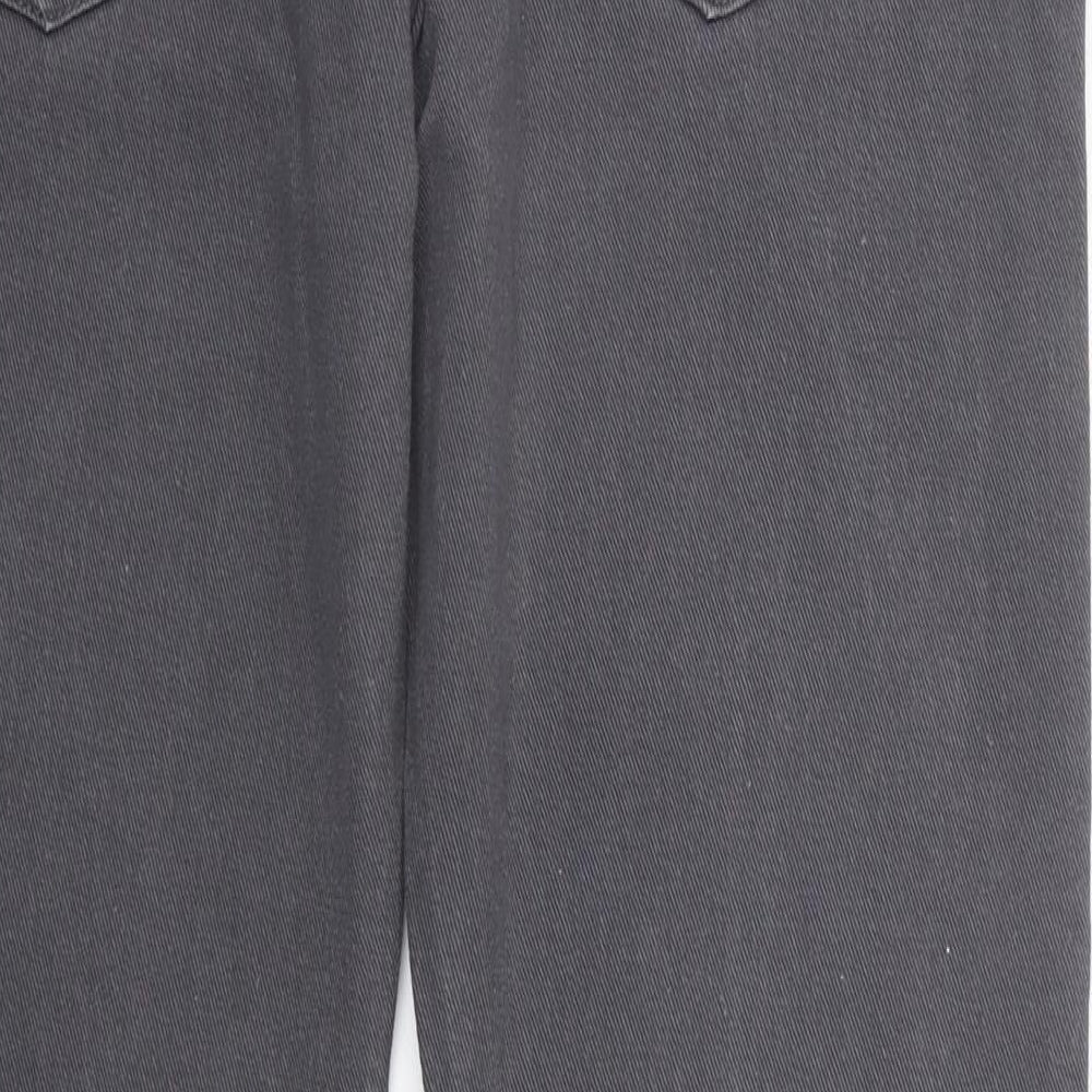 Preworn Womens Grey Trousers Size 32 L30 in