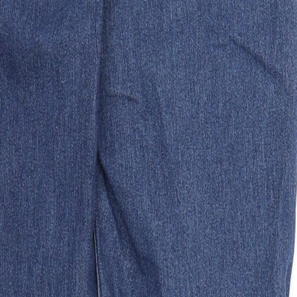 Preworn Womens Blue Denim Straight Jeans Size S L25 in