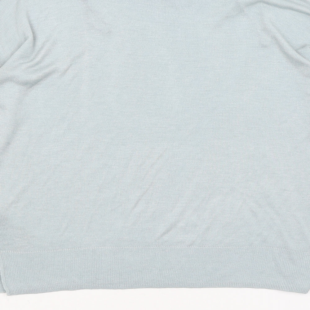 H&M Womens Blue Pullover Jumper Size XS