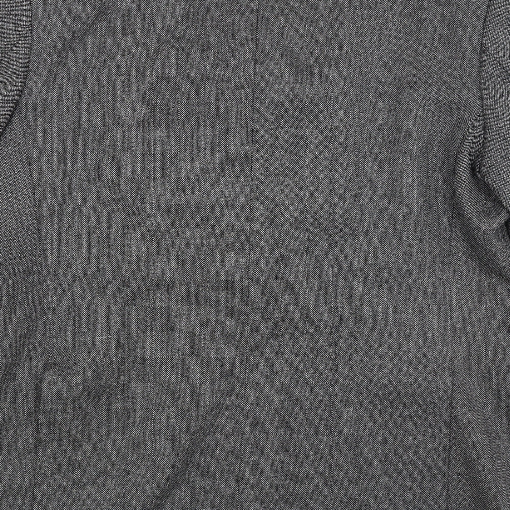 M&S Mens Grey Jacket Blazer Size XL