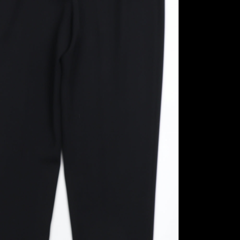 Eleganze Womens Black Dress Pants Trousers Size 16 L28 in