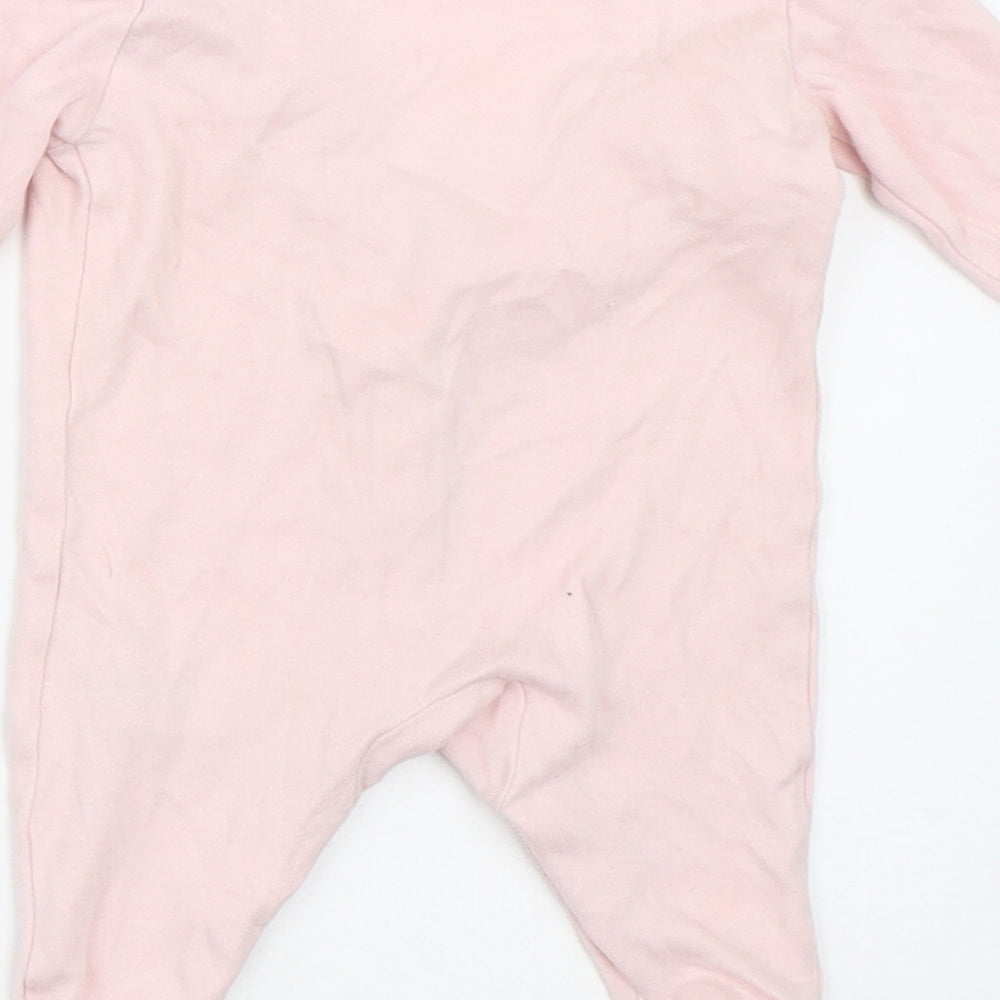 Earlydays Girls Pink Babygrow One-Piece Size Newborn