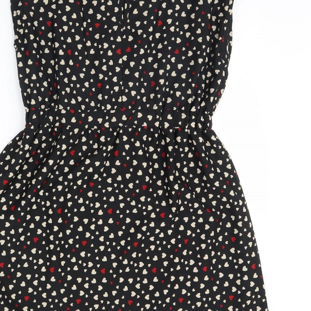 Preworn Womens Black Mini Size 12