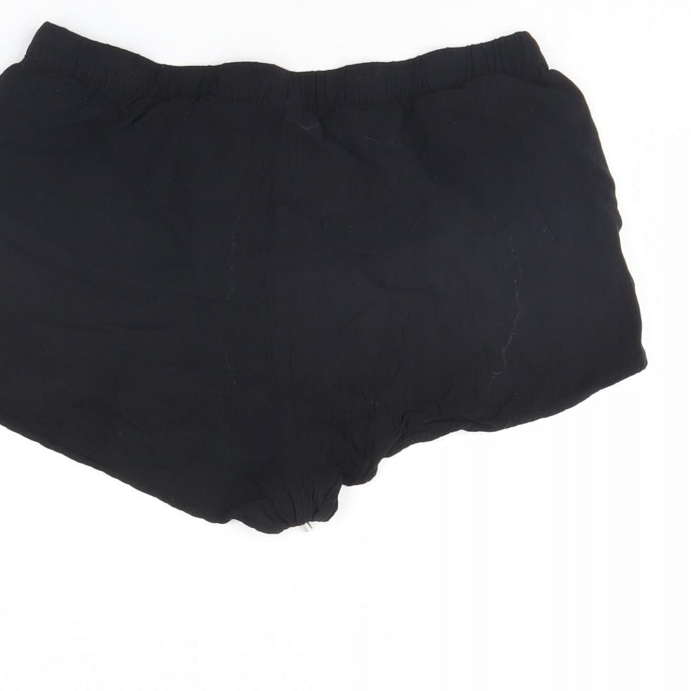 Divided Womens Black Cut-Off Shorts Size 8