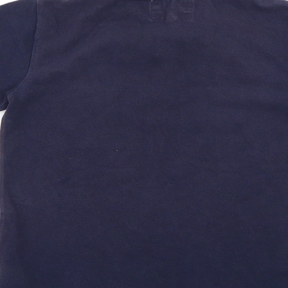 Debenhams Girls Blue Check Basic Polo Size 9-10 Years