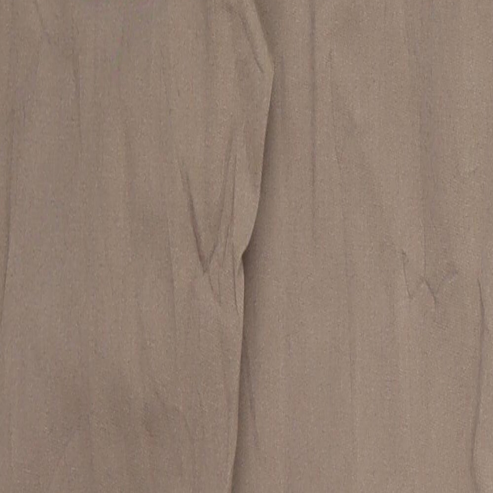 Preworn Womens Brown Trousers Size 27 in L27.5 in