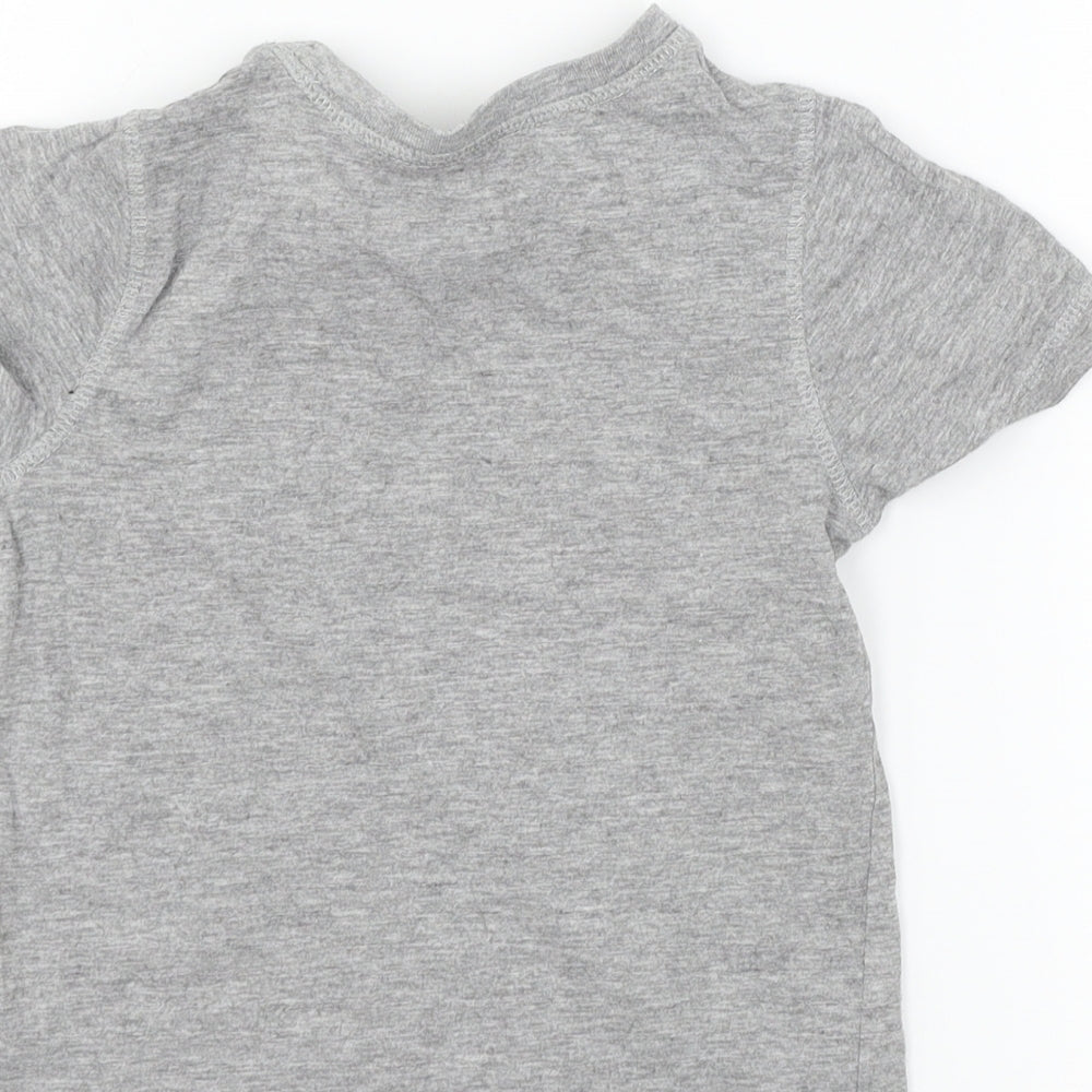 George Boys Grey Jersey Basic T-Shirt Size 4-5 Years - Stay Cool dude