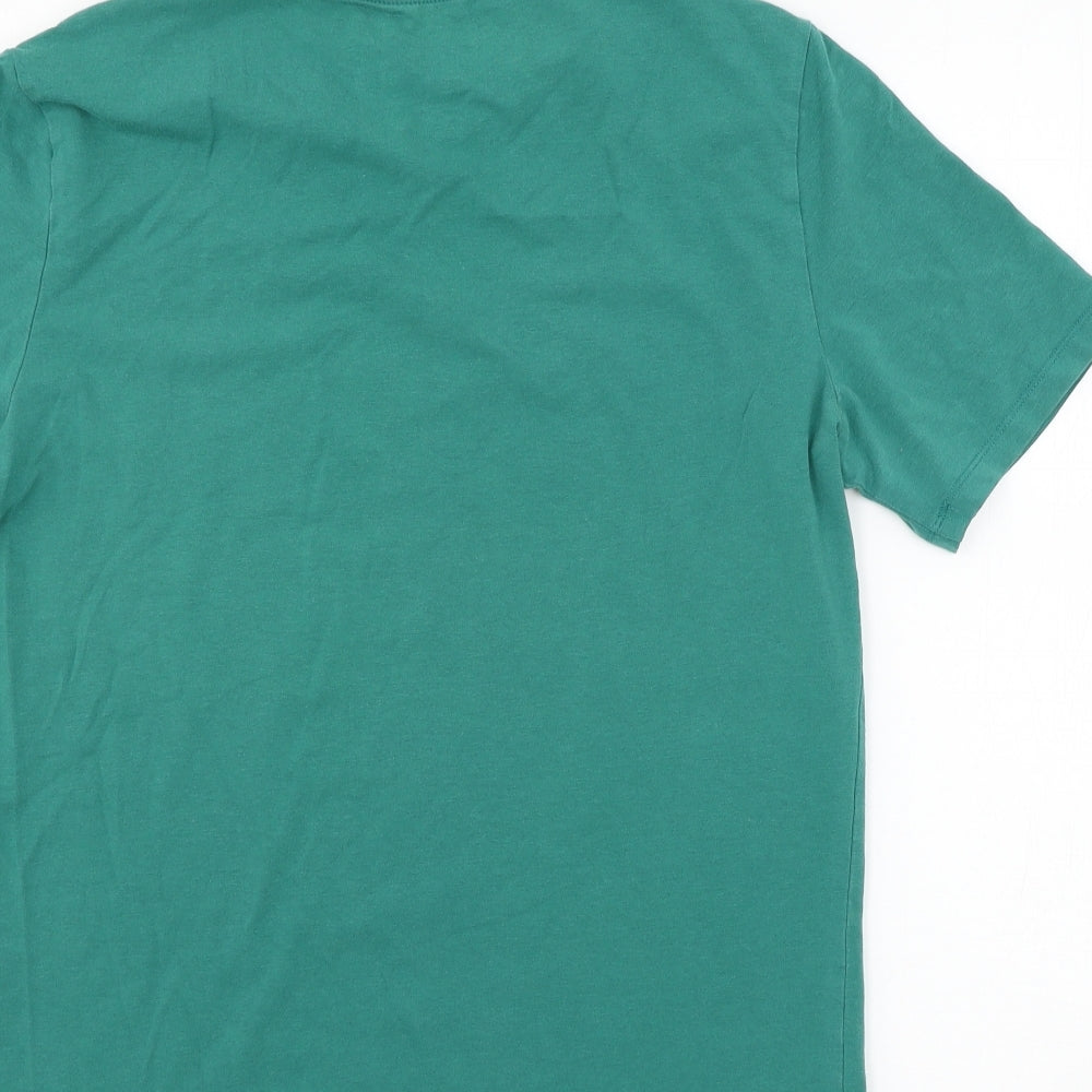 New Look Mens Green Jersey T-Shirt Size M