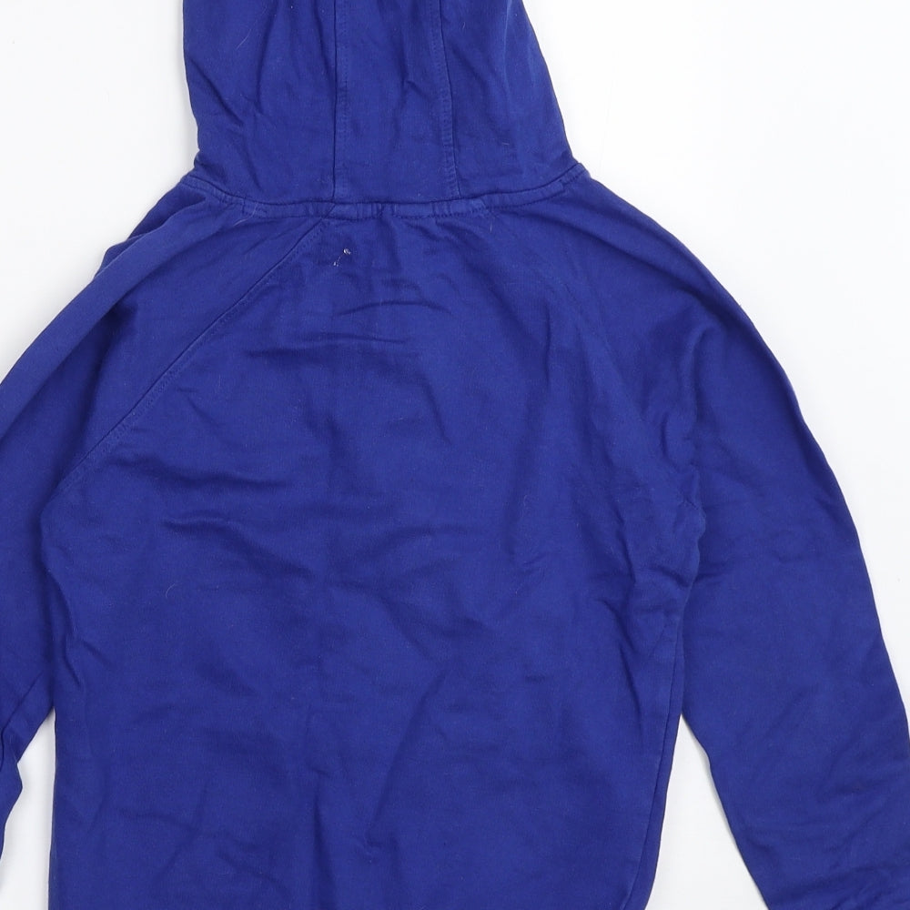 URB65 Boys Blue Pullover Hoodie Size 8-9 Years