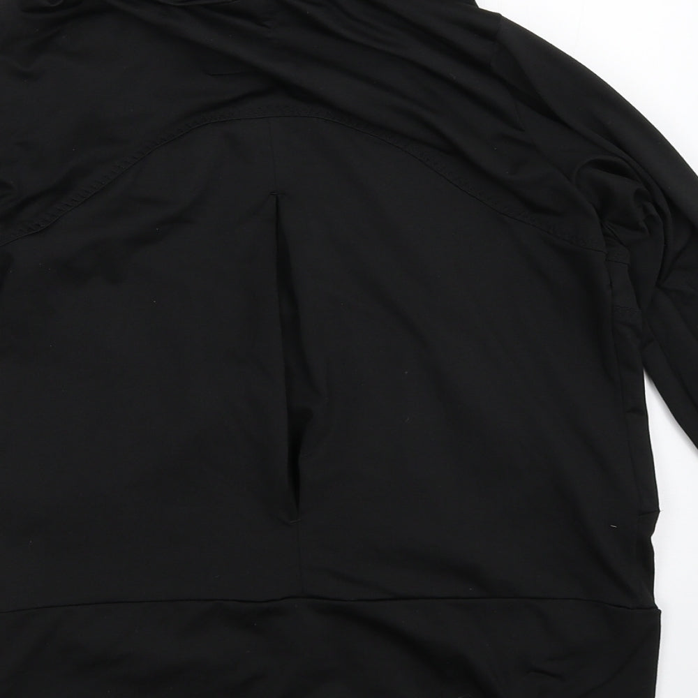 Preworn Womens Black Jacket Size 8