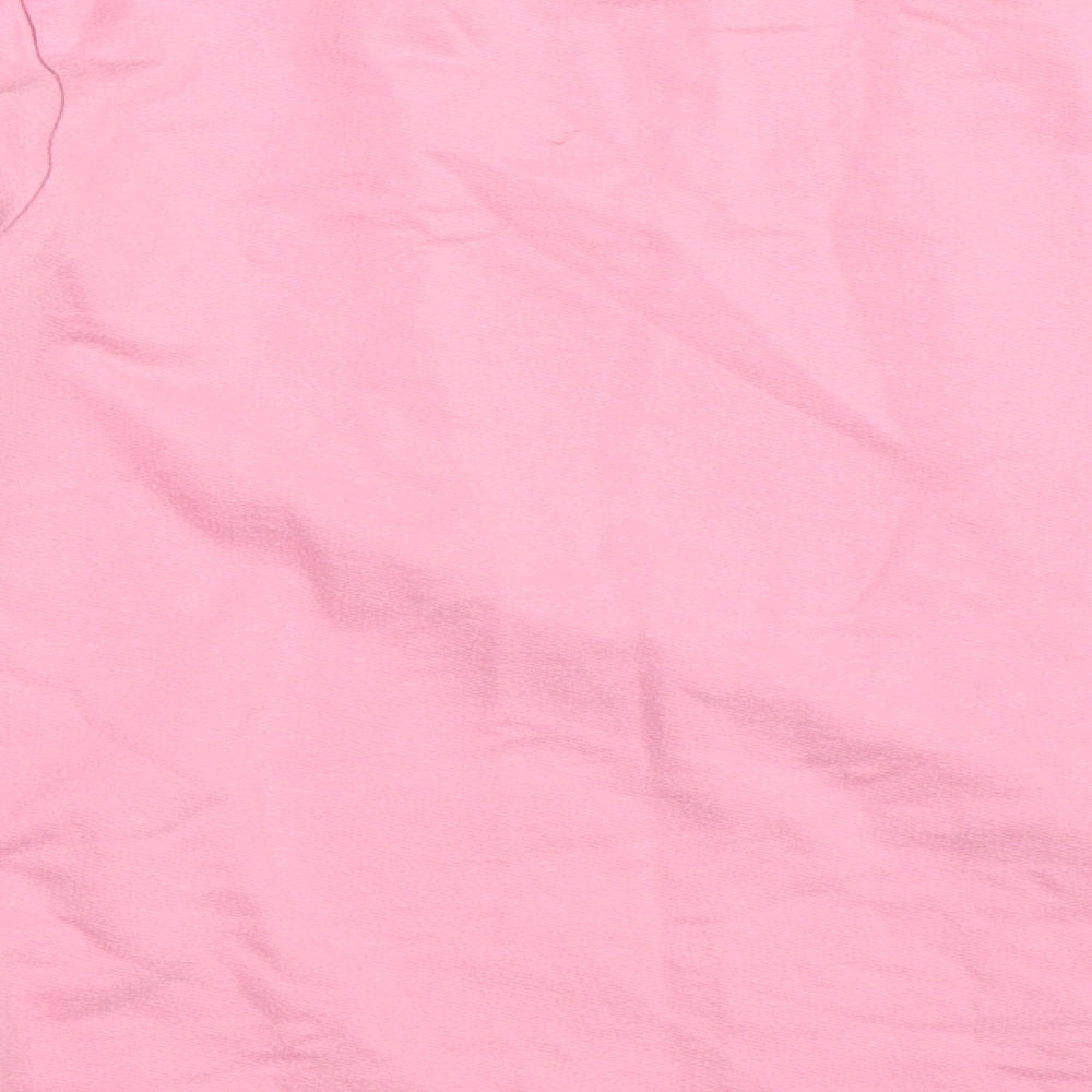 NEXT Girls Pink Pullover Sweatshirt Size 8 Years