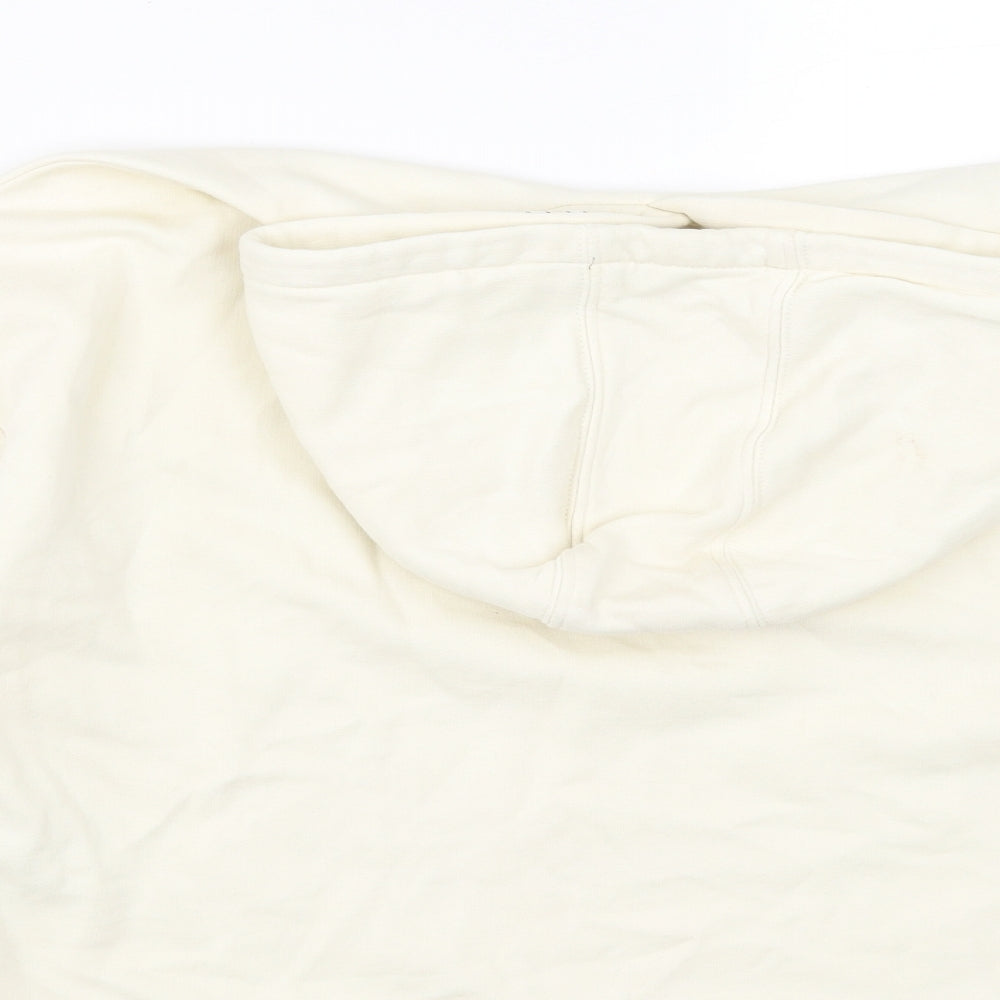 Marks and Spencer Girls Ivory Pullover Hoodie Size 11-12 Years