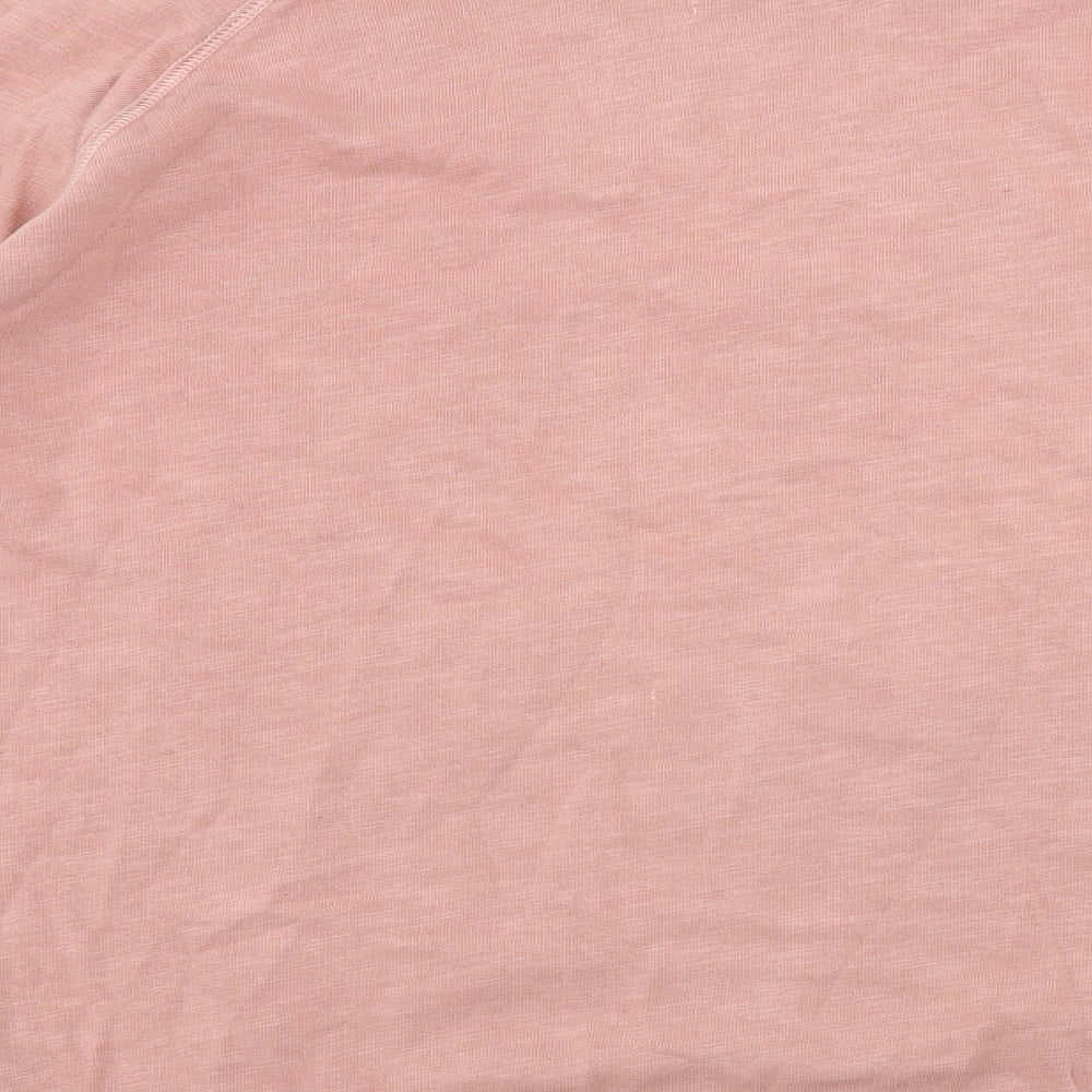Easy Womens Pink Pullover Jumper Size L