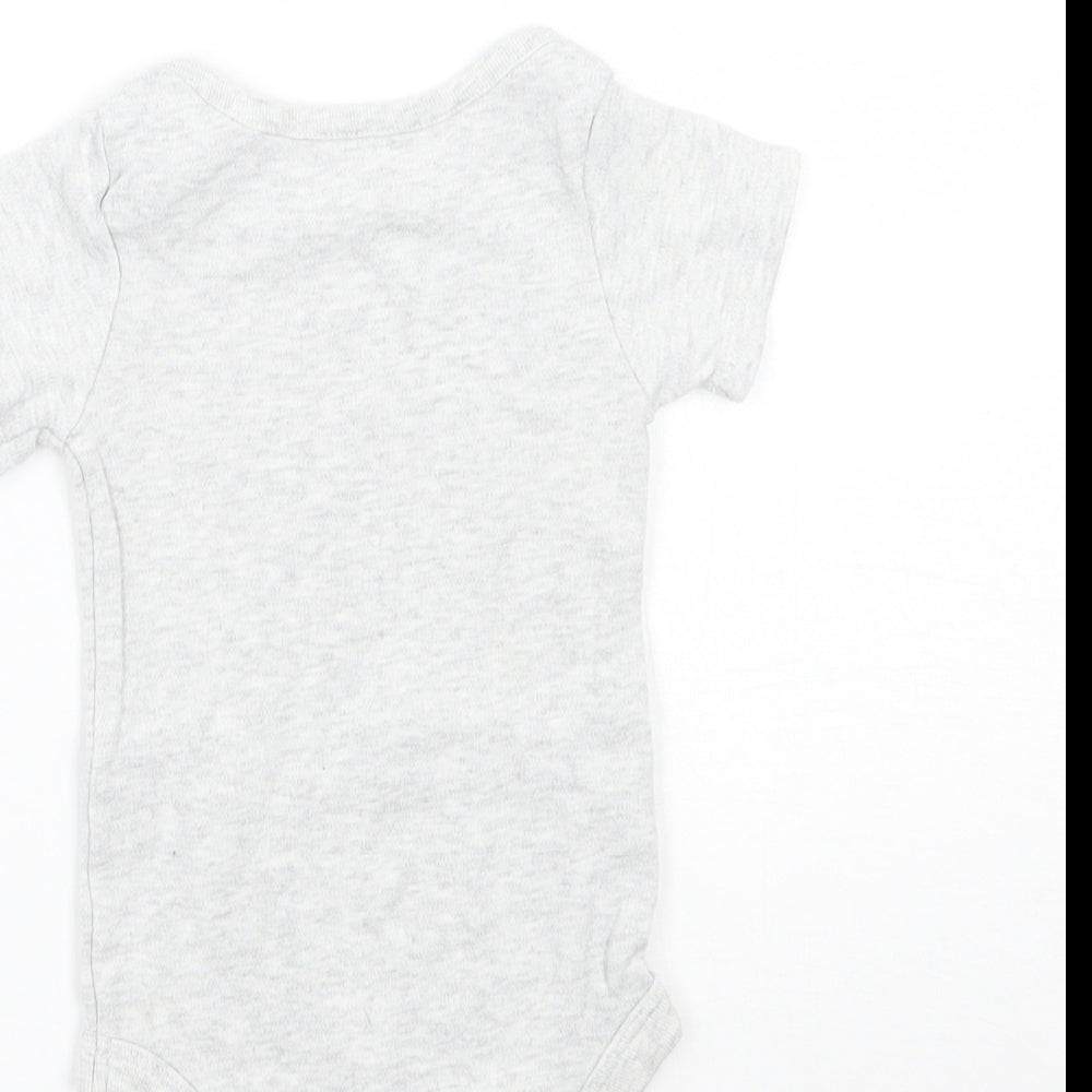 TU Baby Grey Babygrow One-Piece Size 6-9 Months