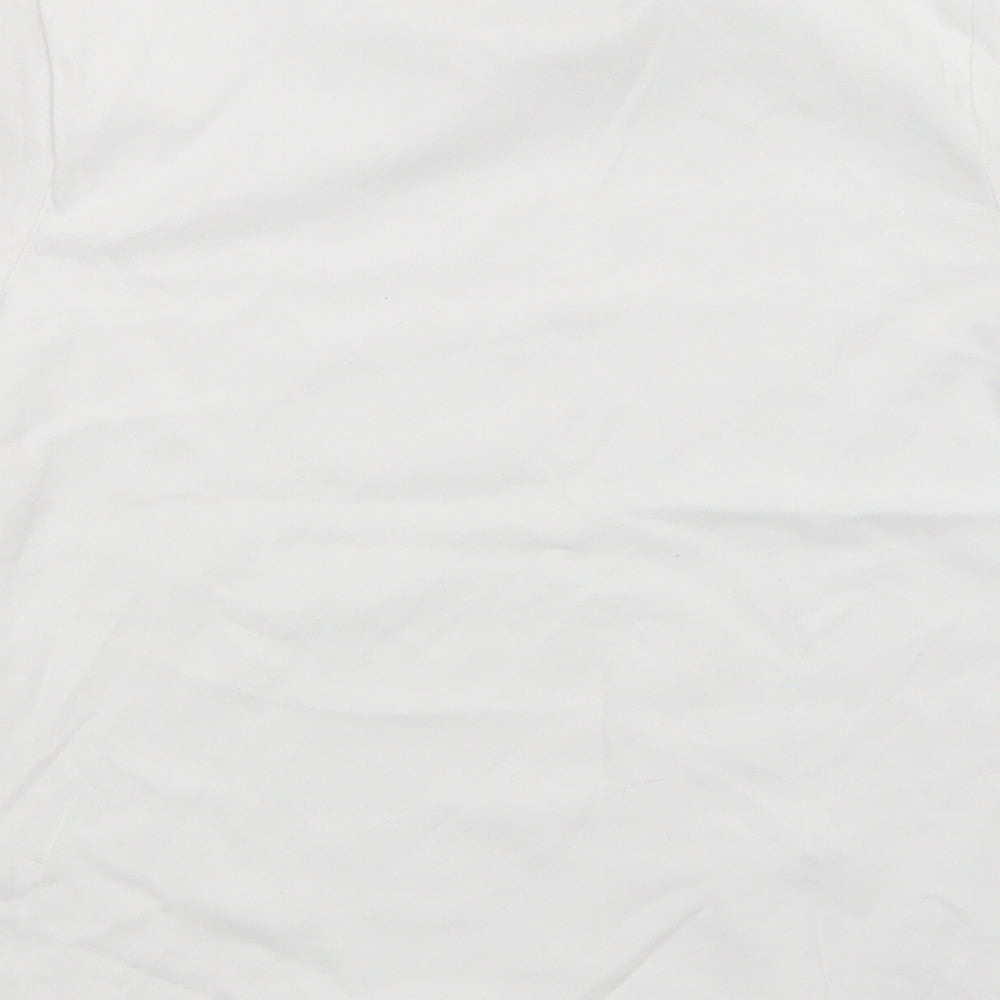 TU Boys White Basic T-Shirt Size 5 Years
