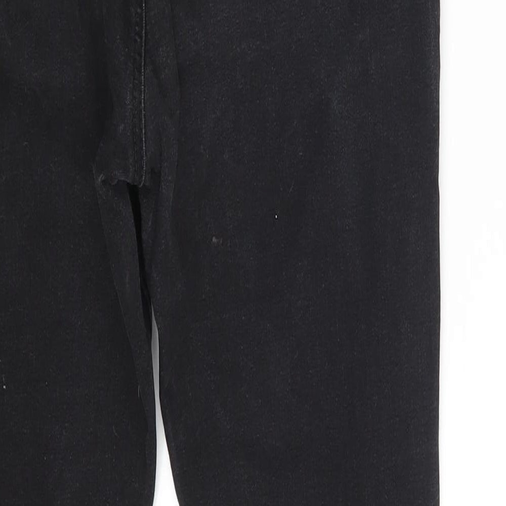 Denim Co. Womens Black Denim Skinny Jeans Size 10 L27 in