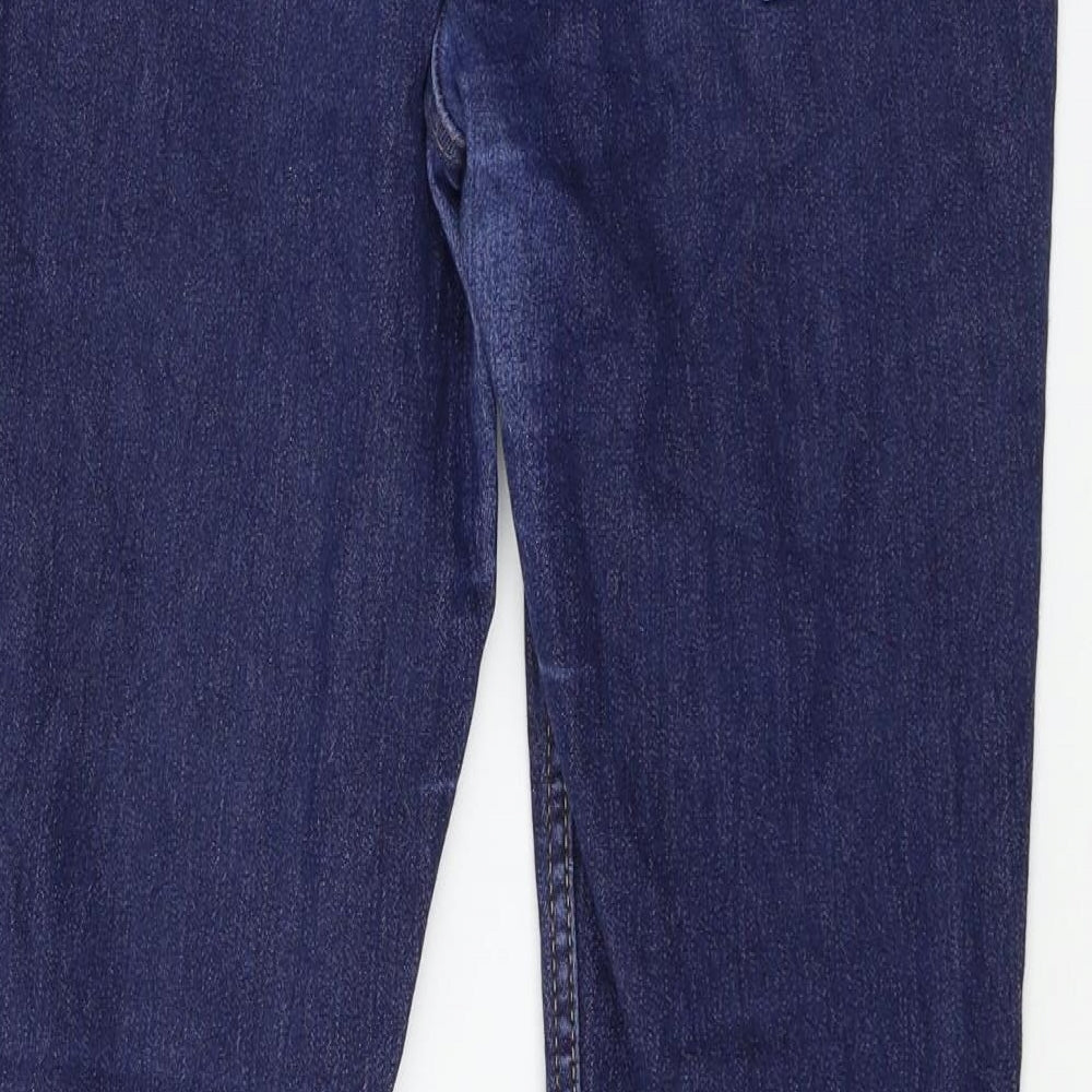 H&M Womens Blue Denim Skinny Jeans Size 28 in L27 in