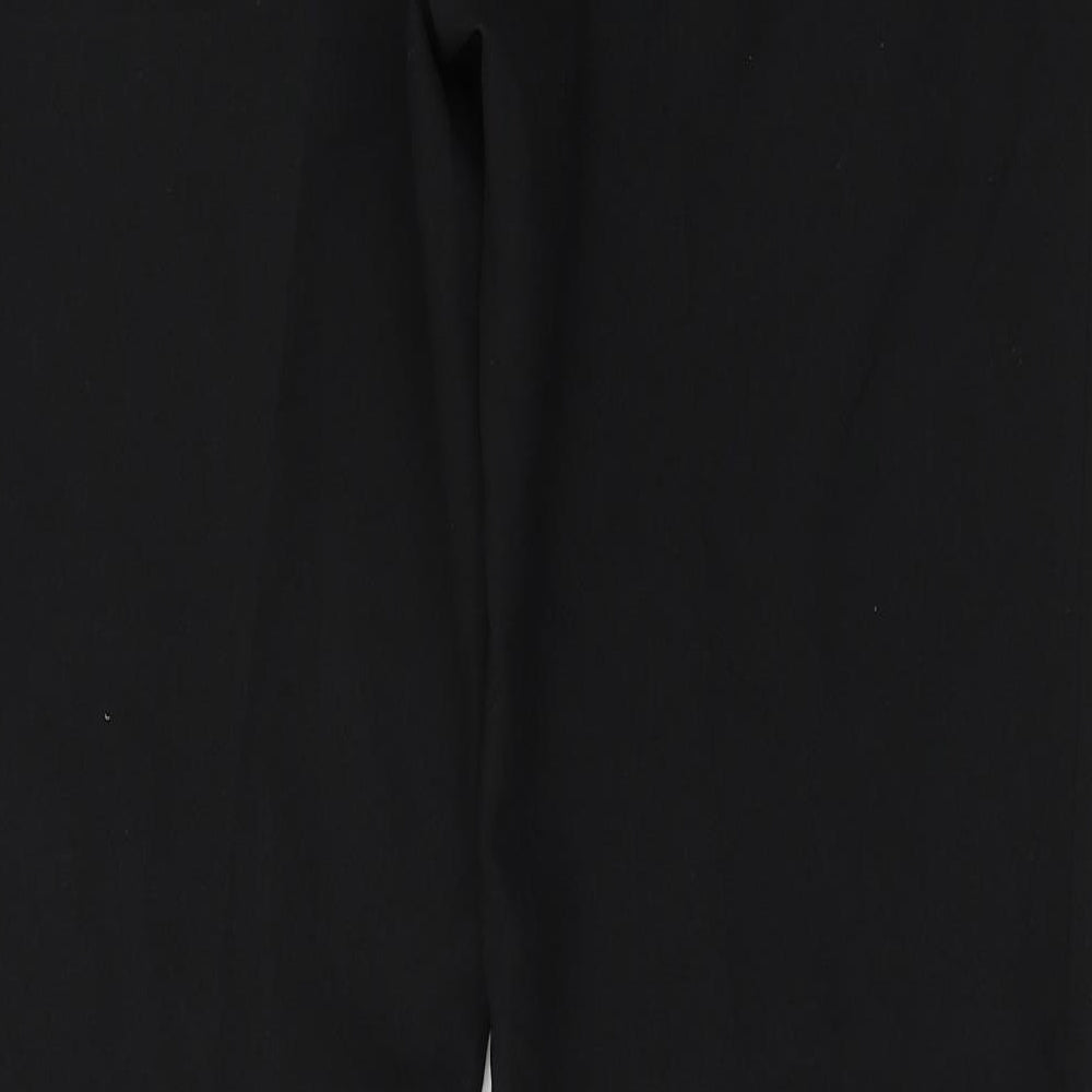 Xe Womens Black Trousers Size 12 L31 in
