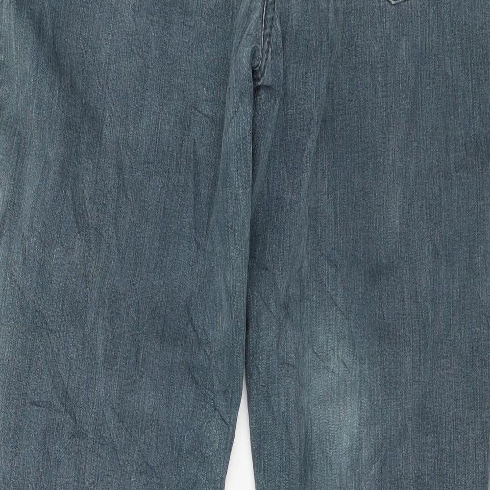 Pretty Women Womens Blue Denim Straight Jeans Size 30 in L29 in