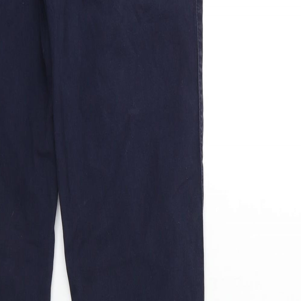 Review Womens Blue Chino Trousers Size 30 in L30 in