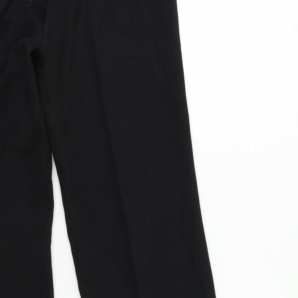 Sigma Womens Black Trousers Size 14 L33 in