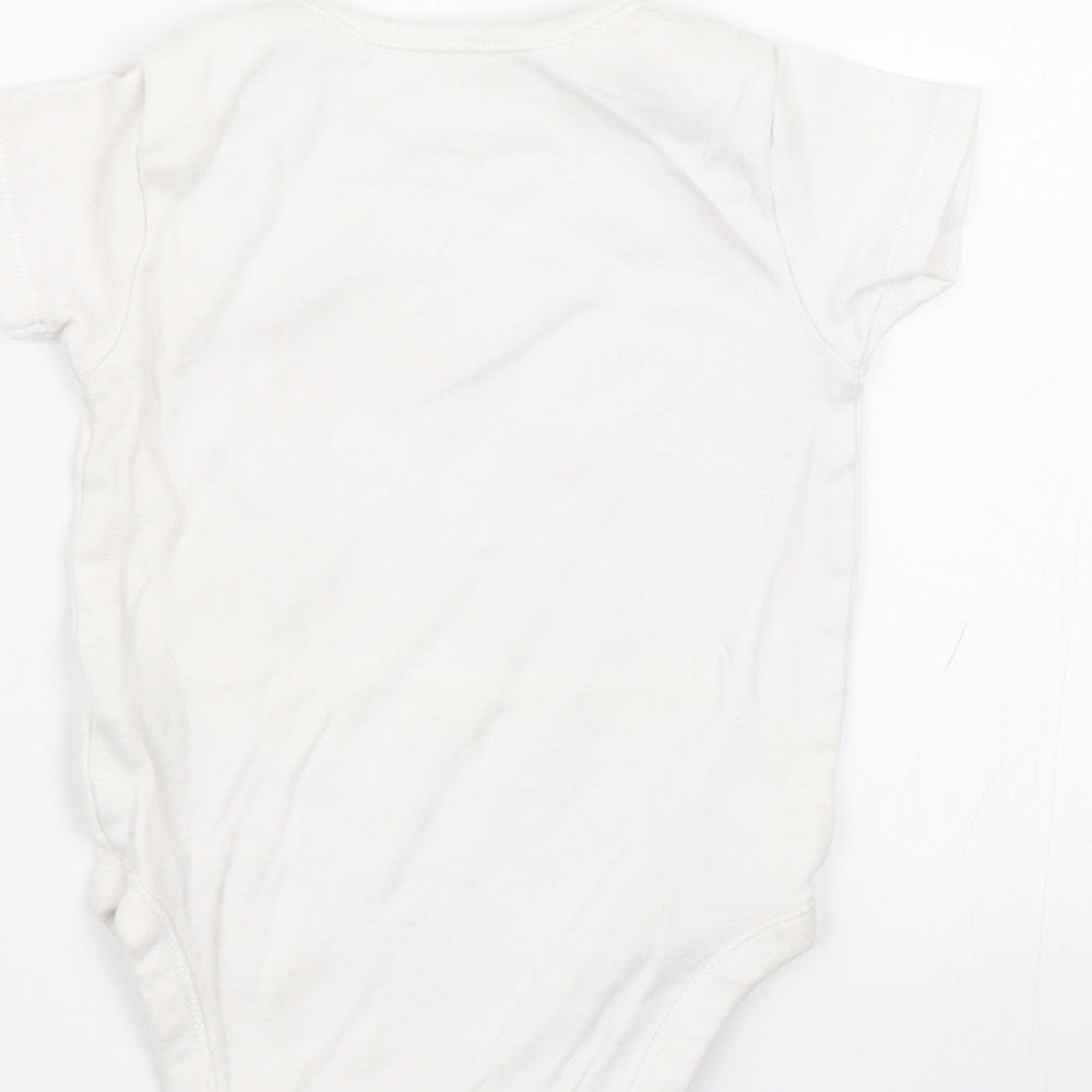 Nutmeg Baby White Babygrow One-Piece Size 18-24 Months