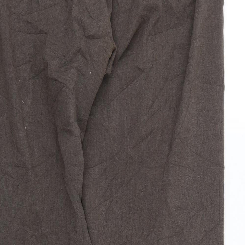Sandwich Womens Brown Trousers Size 12 L29 in