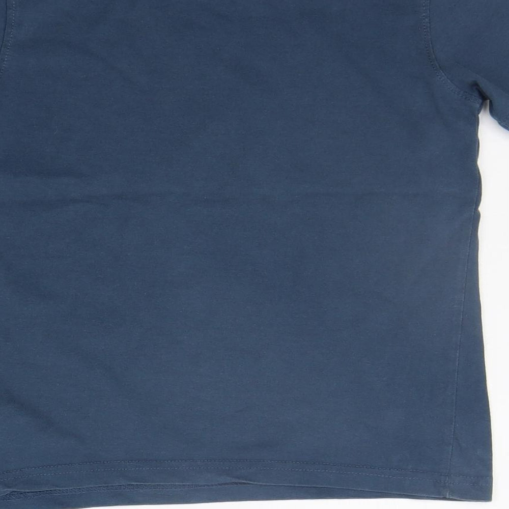 moutain warehouse Girls Blue Basic T-Shirt Size 7-8 Years