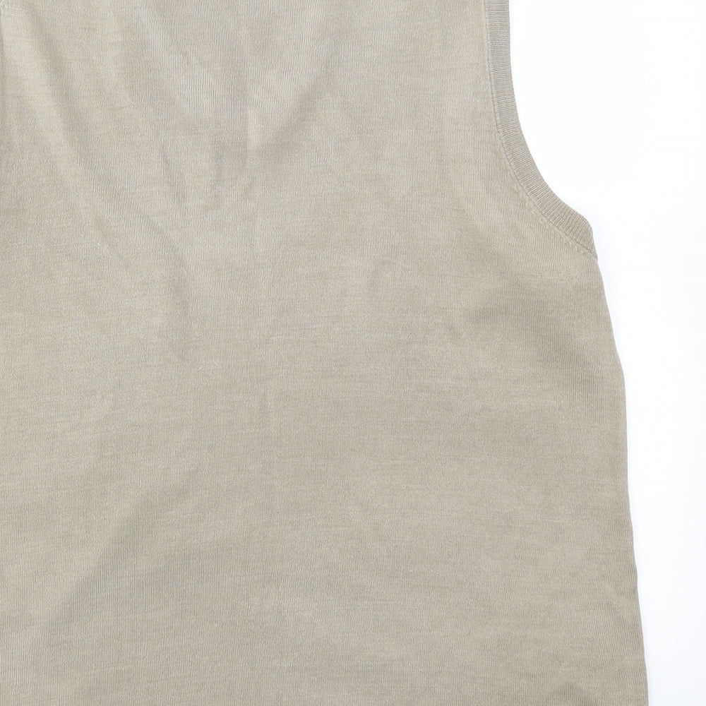 BHS Mens Beige Pullover Sweatshirt Size L