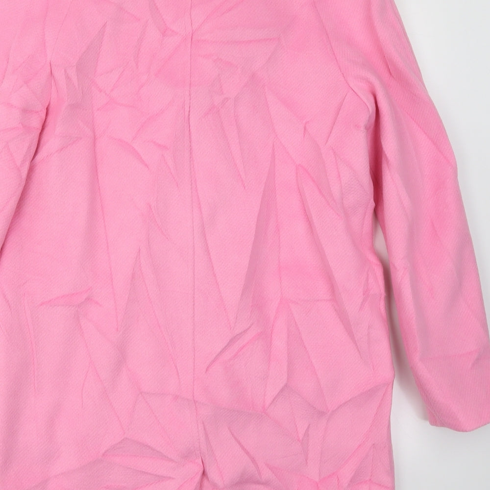 M&S Womens Pink Jacket Coat Size 12