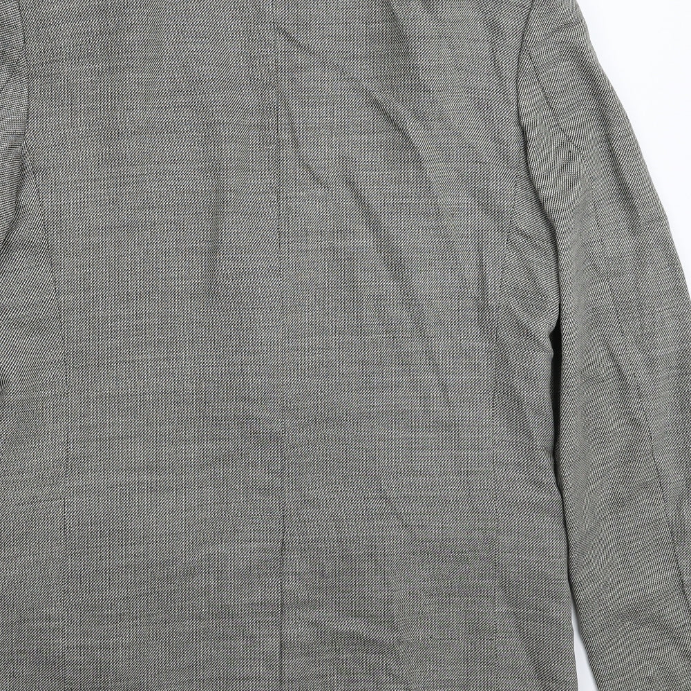 Marks and Spencer Mens Grey Jacket Suit Jacket Size 40