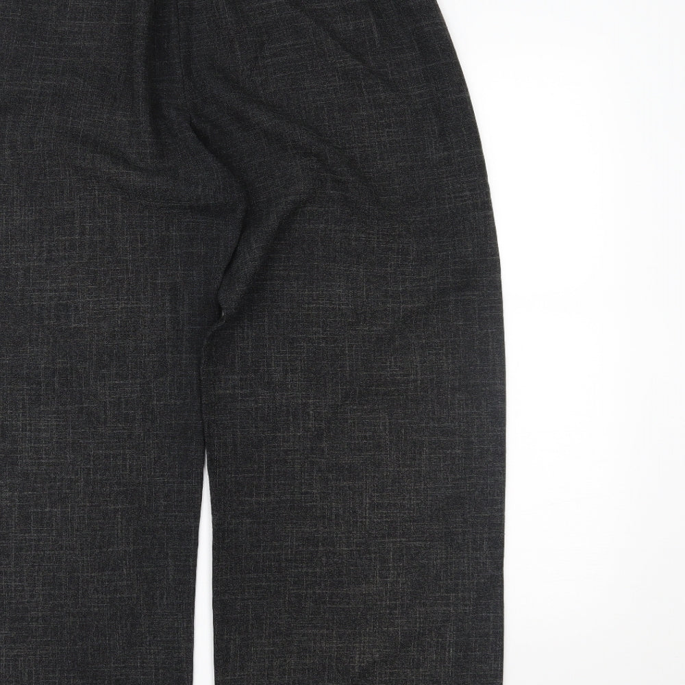 Saloos Womens Grey Trousers Size 14 L26 in