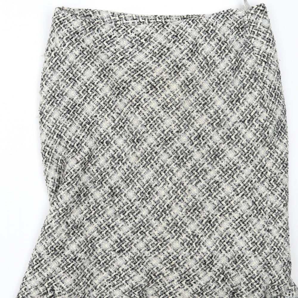Per Una Womens Ivory Trumpet Skirt Size 16