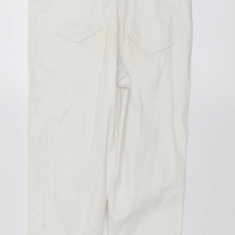 Marks and Spencer Womens White Skinny Jeans Size 10 L28 in