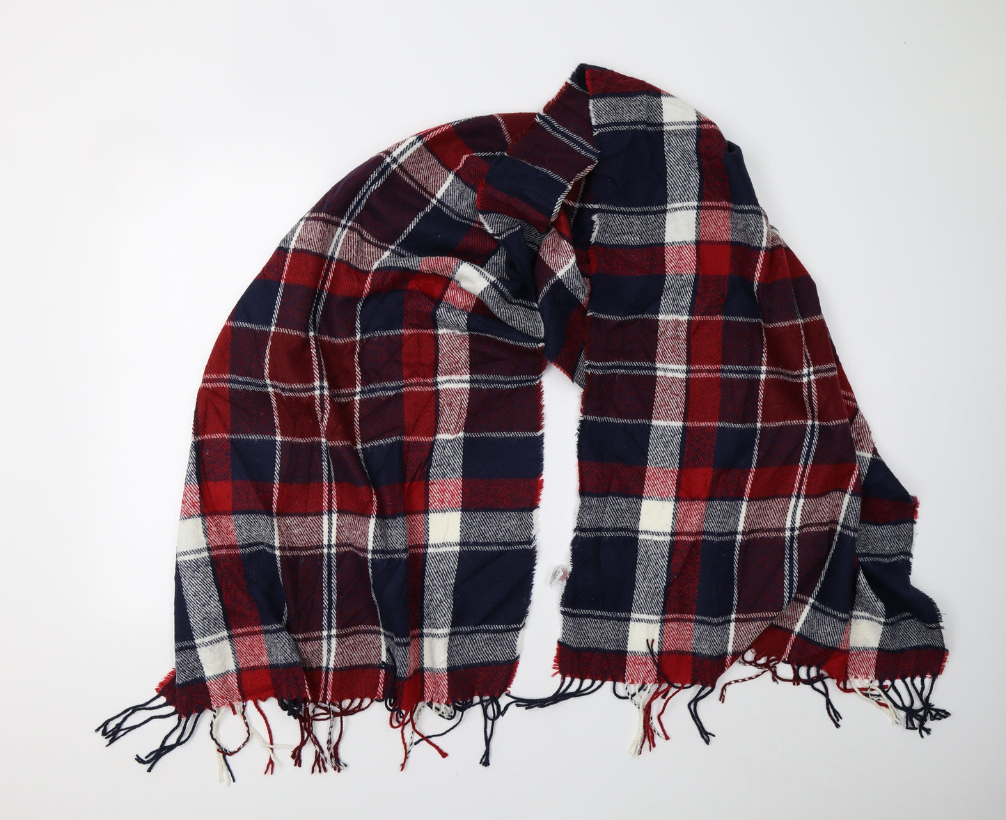 New Look Unisex Multicoloured Check Scarf