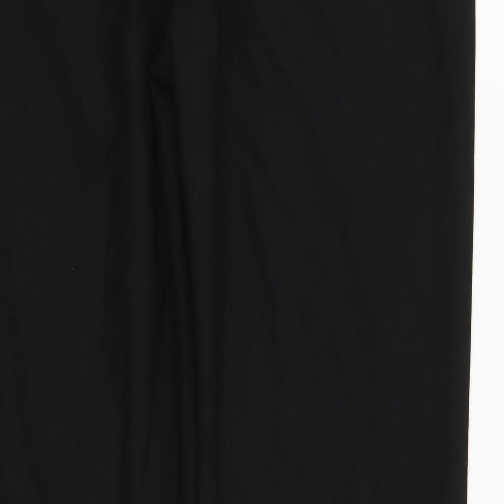 Dunnes Stores Womens Black Suit Trousers Size 12 L32 in