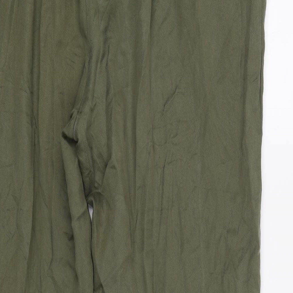 Xint Womens Green Jegging Trousers Size L L26 in - Elastic Waist Band