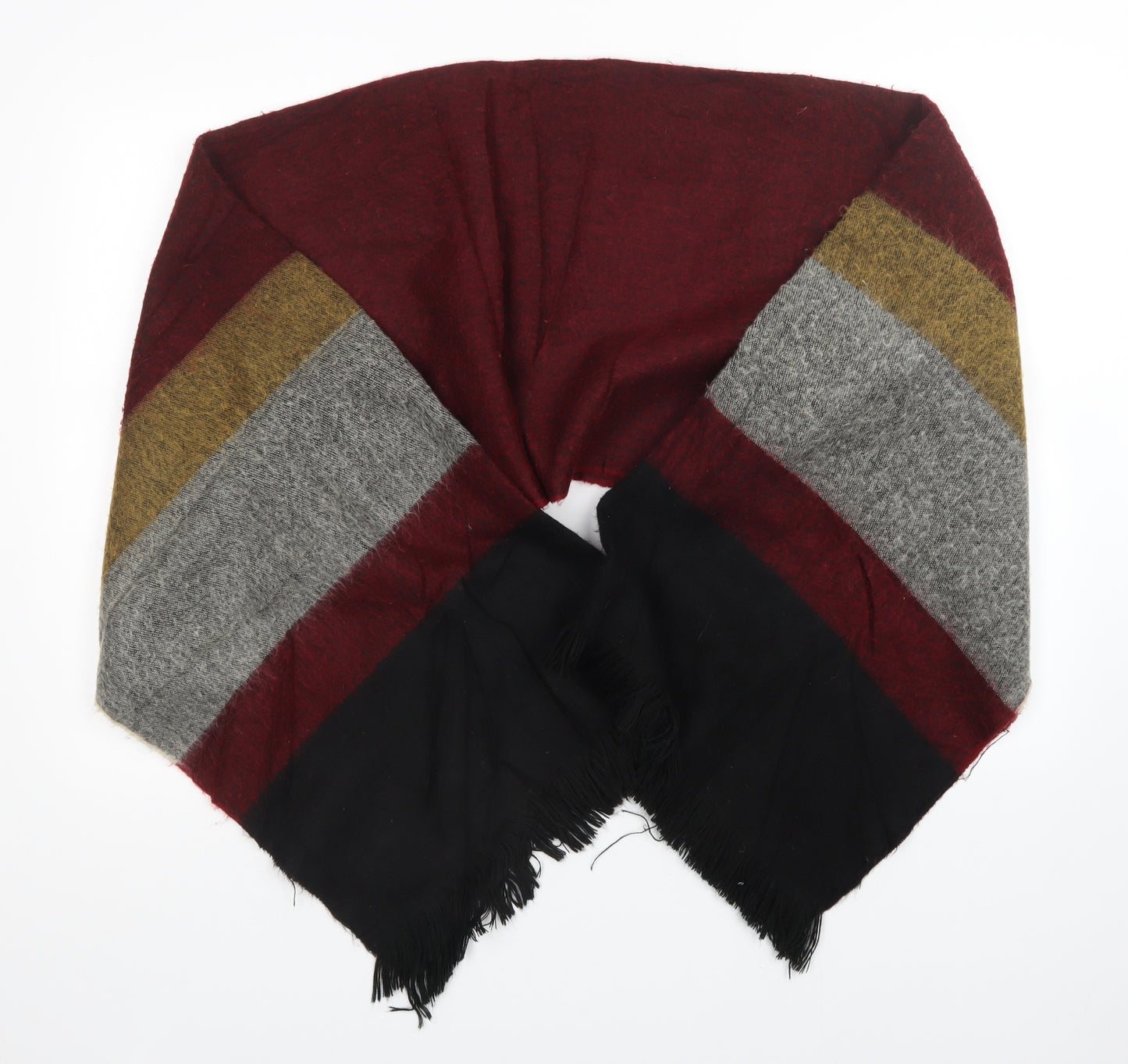 Atmosphere Womens Multicoloured Striped Shawl/Wrap