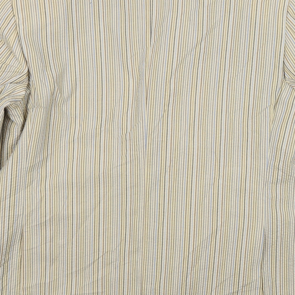 Brook Taverner Mens Multicoloured Striped Jacket Blazer