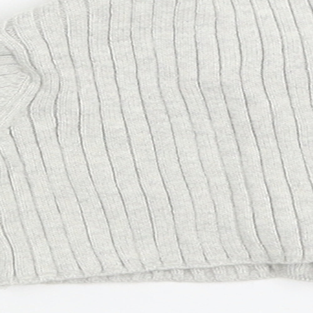 NEXT Girls Grey Knit Cardigan Jumper Size 0-3 Months