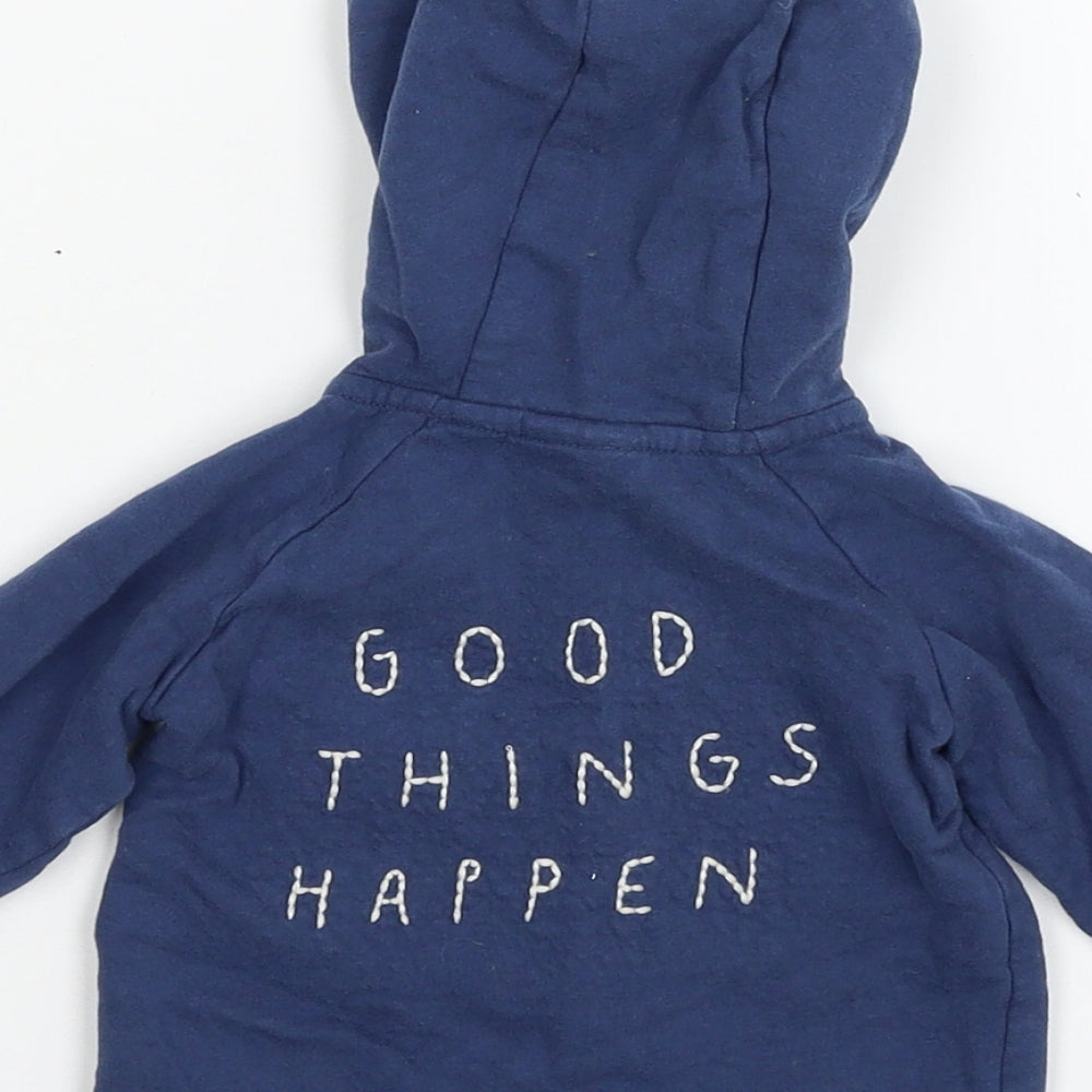 NEXT Boys Blue Jersey Jacket Size 3-6 Months - Good Things Happen