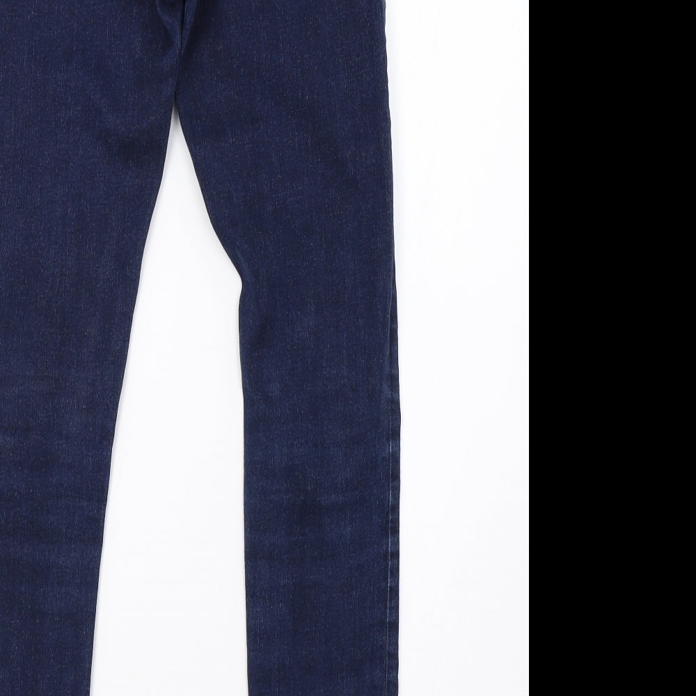NEXT Womens Blue Denim Skinny Jeans Size 28 L30 in
