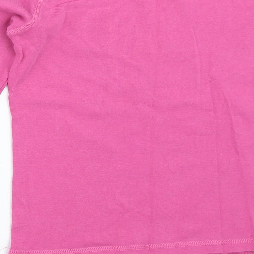 Gap Girls Purple Basic T-Shirt Size 8-9 Years